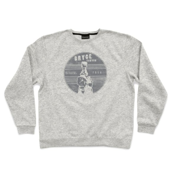 Lone Rock Clothing Sweaters - Gray Crew Neck Sweater